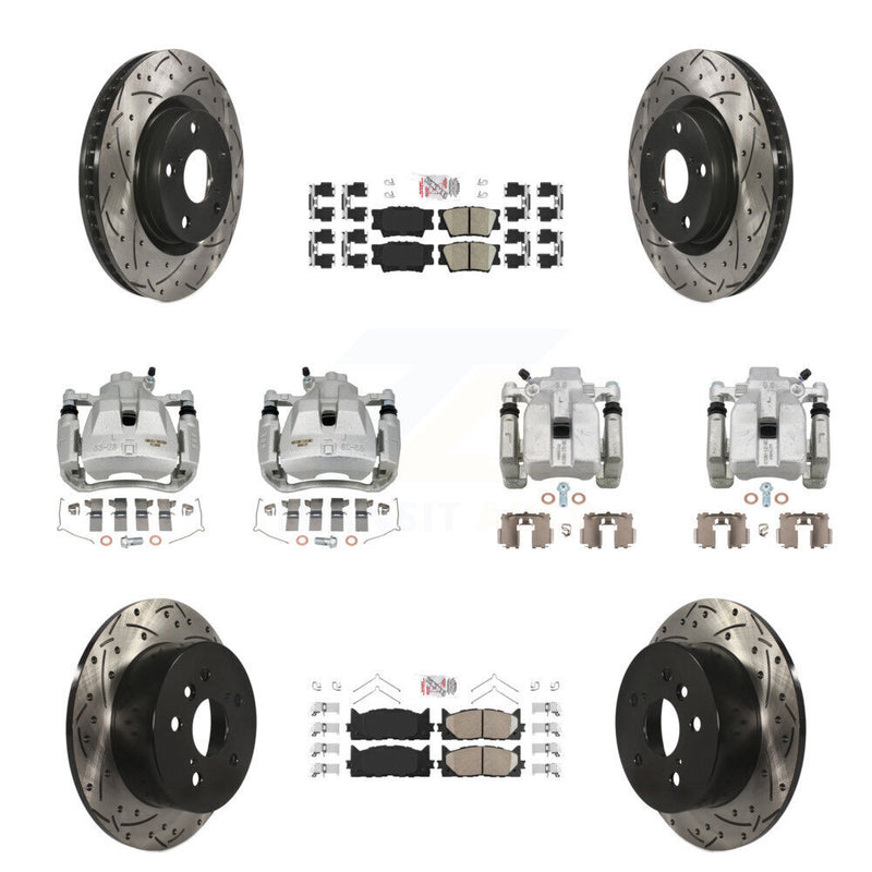 Transit Auto KCD-100997N Disc Brake Kit for 2007-2012 Lexus ES350, Toyota Camry, Toyota Avalon - Front and Rear product image