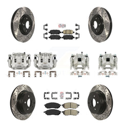 Transit Auto KCD-101007N Disc Brake Kit for 2010-2015 INFINITI Q40, INFINITI QX50, INFINITI EX37 & more - Front and Rear product image