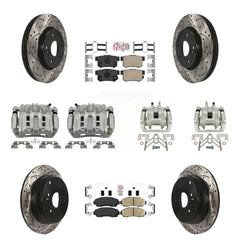 Transit Auto KCD-101023N Disc Brake Kit for 2007-2012 Acura RDX - Front and Rear product image