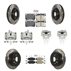 Transit Auto KCD-101030N Disc Brake Kit for 2006-2009 Lexus IS250 - Front and Rear product image