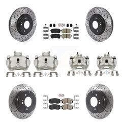 Transit Auto KCD-101031N Disc Brake Kit for 2015 Hyundai Sonata - Front and Rear product image
