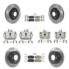 Transit Auto KCD-101032N Disc Brake Kit for 2015 Hyundai Sonata - Front and Rear product image