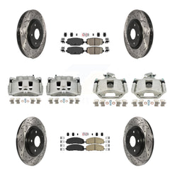 Transit Auto KCD-101036N Disc Brake Kit for 2019-2020 Dodge Grand Caravan - Front and Rear product image