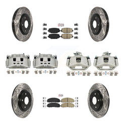 Transit Auto KCD-101040N Disc Brake Kit for 2019-2020 Dodge Grand Caravan - Front and Rear product image