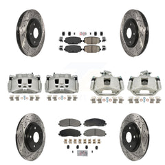 Transit Auto KCD-101042N Disc Brake Kit for 2019-2020 Dodge Grand Caravan - Front and Rear product image