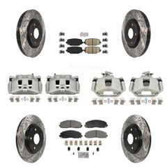 Transit Auto KCD-101043N Disc Brake Kit for 2019-2020 Dodge Grand Caravan - Front and Rear product image