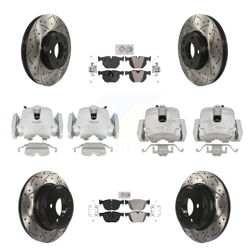 Transit Auto KCD-101064N Disc Brake Kit for 2007-2014 BMW X5, BMW X6 - Front and Rear product image
