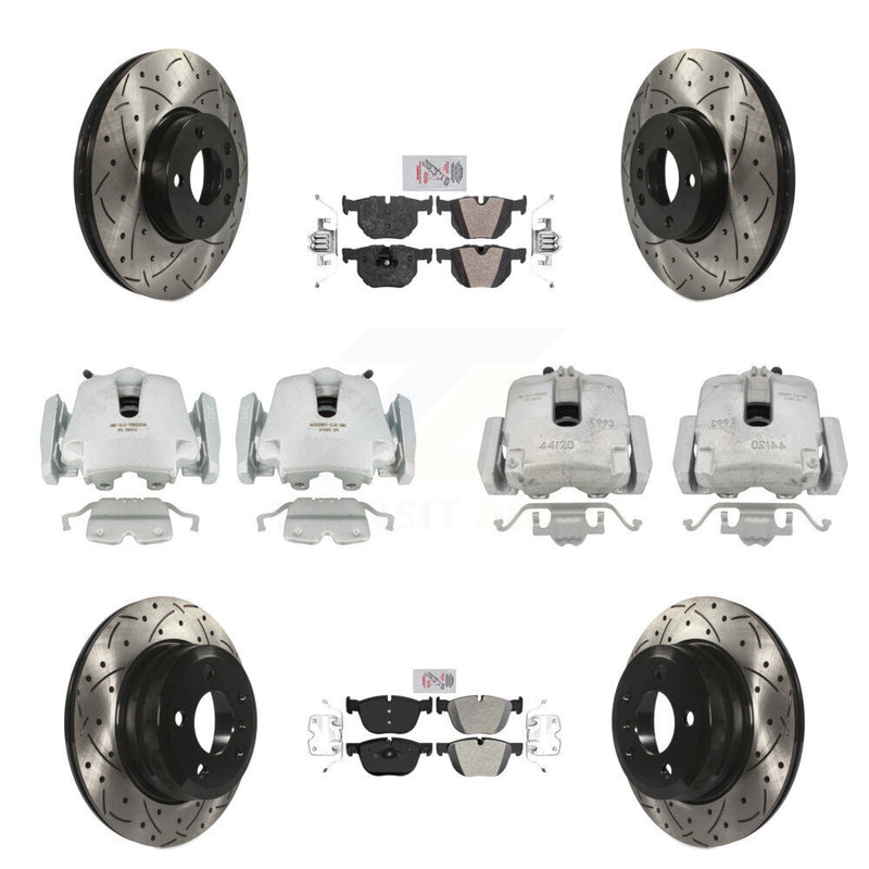 Transit Auto KCD-101064N Disc Brake Kit for 2007-2014 BMW X5, BMW X6 - Front and Rear product image