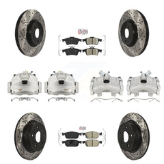 Transit Auto KCD-101075N Disc Brake Kit for 2013-2016 Ford Escape - Front and Rear product image