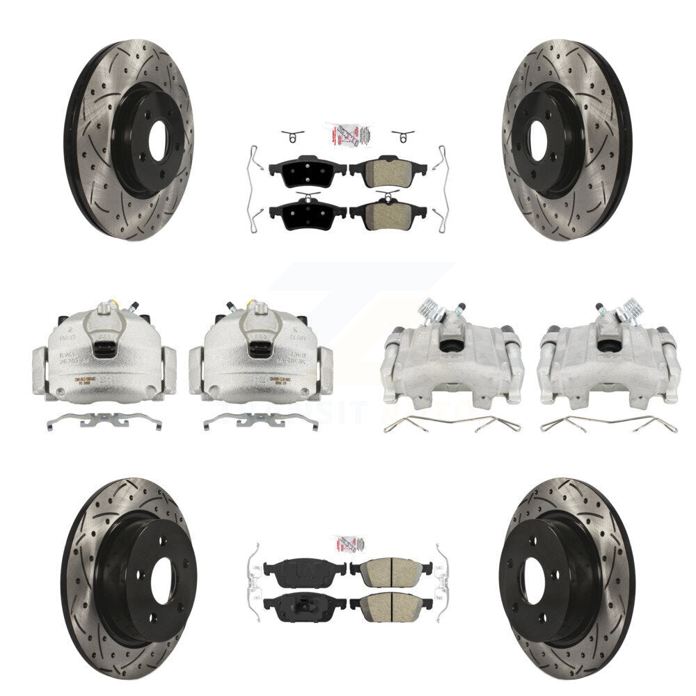 Transit Auto KCD-101076N Disc Brake Kit for 2013-2016 Ford Escape - Front and Rear product image