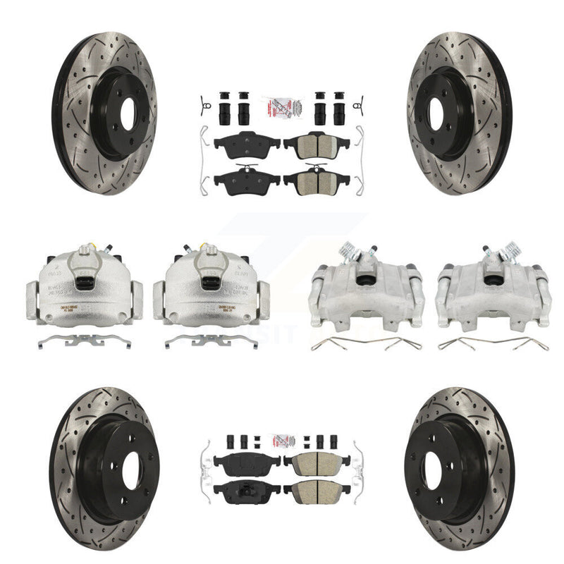 Transit Auto KCD-101077N Disc Brake Kit for 2013-2016 Ford Escape - Front and Rear product image
