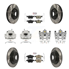 Transit Auto KCD-101084N Disc Brake Kit for 2013-2020 Ford Fusion, Lincoln MKZ - Front and Rear product image