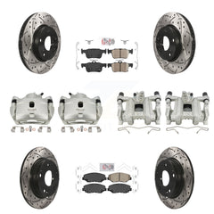 Transit Auto KCD-101096N Disc Brake Kit for 2016-2021 Honda Civic - Front and Rear product image