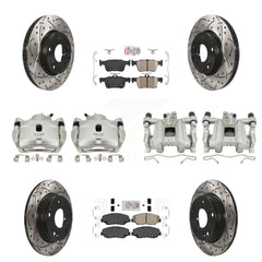 Transit Auto KCD-101097N Disc Brake Kit for 2016-2021 Honda Civic - Front and Rear product image