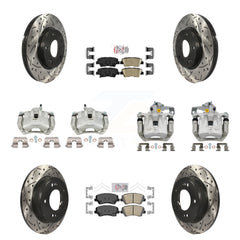 Transit Auto KCD-101108N Disc Brake Kit for 2016-2017 Kia Forte Koup, Hyundai Elantra GT - Front and Rear product image