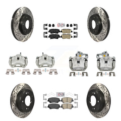 Transit Auto KCD-101109N Disc Brake Kit for 2016-2017 Kia Forte Koup, Hyundai Elantra GT - Front and Rear product image