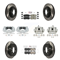 Transit Auto KCD-101119N Disc Brake Kit for 2010-2015 Lexus GX460, Toyota 4Runner - Front and Rear product image