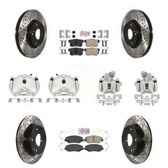 Transit Auto KCD-101128N Disc Brake Kit for 2012-2015 Acura ILX, Honda Civic - Front and Rear product image