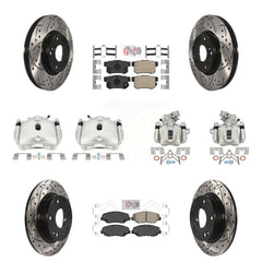 Transit Auto KCD-101129N Disc Brake Kit for 2012-2015 Acura ILX, Honda Civic - Front and Rear product image