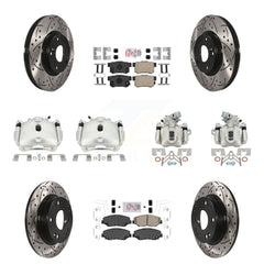 Transit Auto KCD-101130N Disc Brake Kit for 2012-2015 Acura ILX, Honda Civic - Front and Rear product image