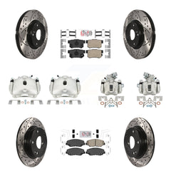Transit Auto KCD-101131N Disc Brake Kit for 2012-2015 Acura ILX, Honda Civic - Front and Rear product image