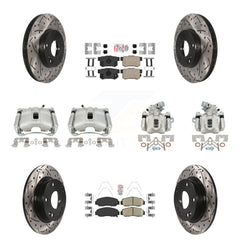 Transit Auto KCD-101132N Disc Brake Kit for 2006-2011 Acura CSX - Front and Rear product image