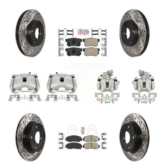 Transit Auto KCD-101133N Disc Brake Kit for 2006-2011 Acura CSX - Front and Rear product image