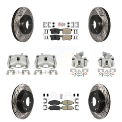 Transit Auto KCD-101134N Disc Brake Kit for 2006-2011 Acura CSX - Front and Rear product image