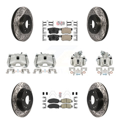 Transit Auto KCD-101135N Disc Brake Kit for 2006-2011 Acura CSX - Front and Rear product image