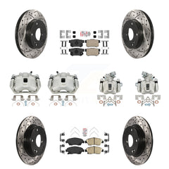 Transit Auto KCD-101136N Disc Brake Kit for 2013-2015 Acura ILX - Front and Rear product image