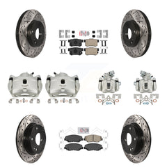 Transit Auto KCD-101138N Disc Brake Kit for 2013-2015 Honda Civic - Front and Rear product image