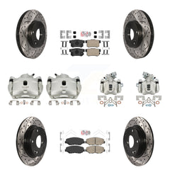 Transit Auto KCD-101142N Disc Brake Kit for 2014-2015 Acura ILX - Front and Rear product image
