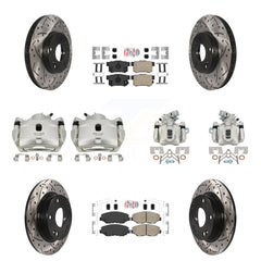 Transit Auto KCD-101144N Disc Brake Kit for 2014-2015 Acura ILX - Front and Rear product image