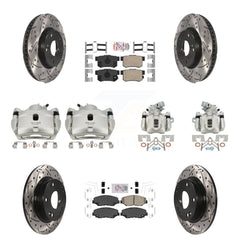 Transit Auto KCD-101149N Disc Brake Kit for 2015 Honda Civic - Front and Rear product image