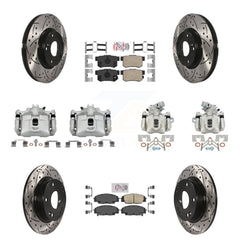 Transit Auto KCD-101151N Disc Brake Kit for 2006-2008 Honda Civic - Front and Rear product image