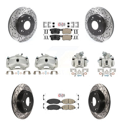 Transit Auto KCD-101152N Disc Brake Kit for 2006-2011 Honda Civic - Front and Rear product image