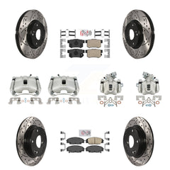 Transit Auto KCD-101157N Disc Brake Kit for 2007-2010 Acura CSX - Front and Rear product image