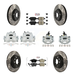 Transit Auto KCD-101171N Disc Brake Kit for 2012-2014 Volkswagen Passat - Front and Rear product image