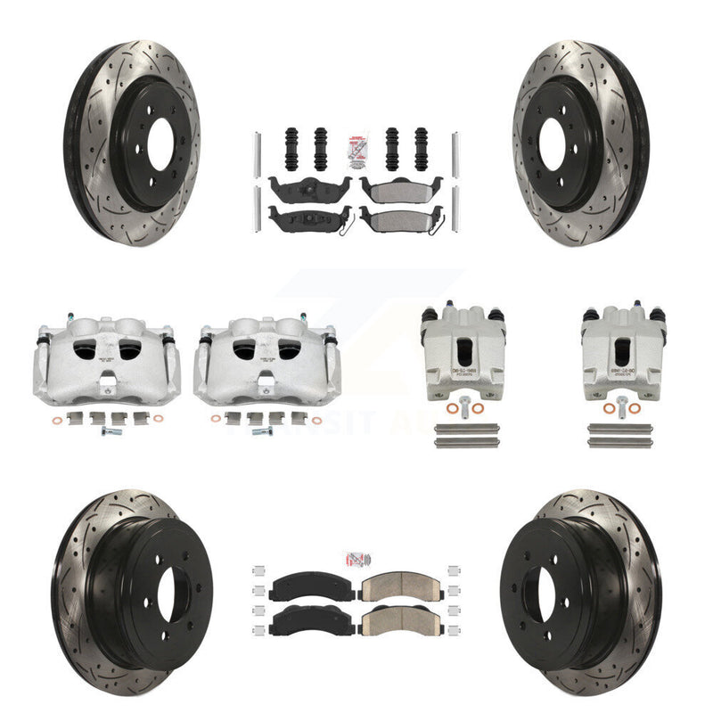 Transit Auto KCD-101181N Disc Brake Kit for 2010-2011 Ford F-150 - Front and Rear product image
