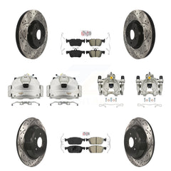 Transit Auto KCD-101192N Disc Brake Kit for 2017-2019 Lincoln MKC, Ford Escape - Front and Rear product image