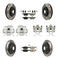 Transit Auto KCD-101193N Disc Brake Kit for 2017-2019 Lincoln MKC, Ford Escape - Front and Rear product image