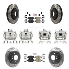 Transit Auto KCD-101208N Disc Brake Kit for 2014 Hyundai Sonata - Front and Rear product image