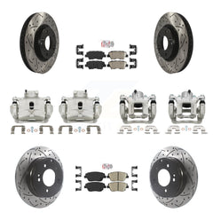 Transit Auto KCD-101209N Disc Brake Kit for 2014 Hyundai Sonata - Front and Rear product image