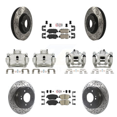 Transit Auto KCD-101210N Disc Brake Kit for 2014 Hyundai Sonata - Front and Rear product image