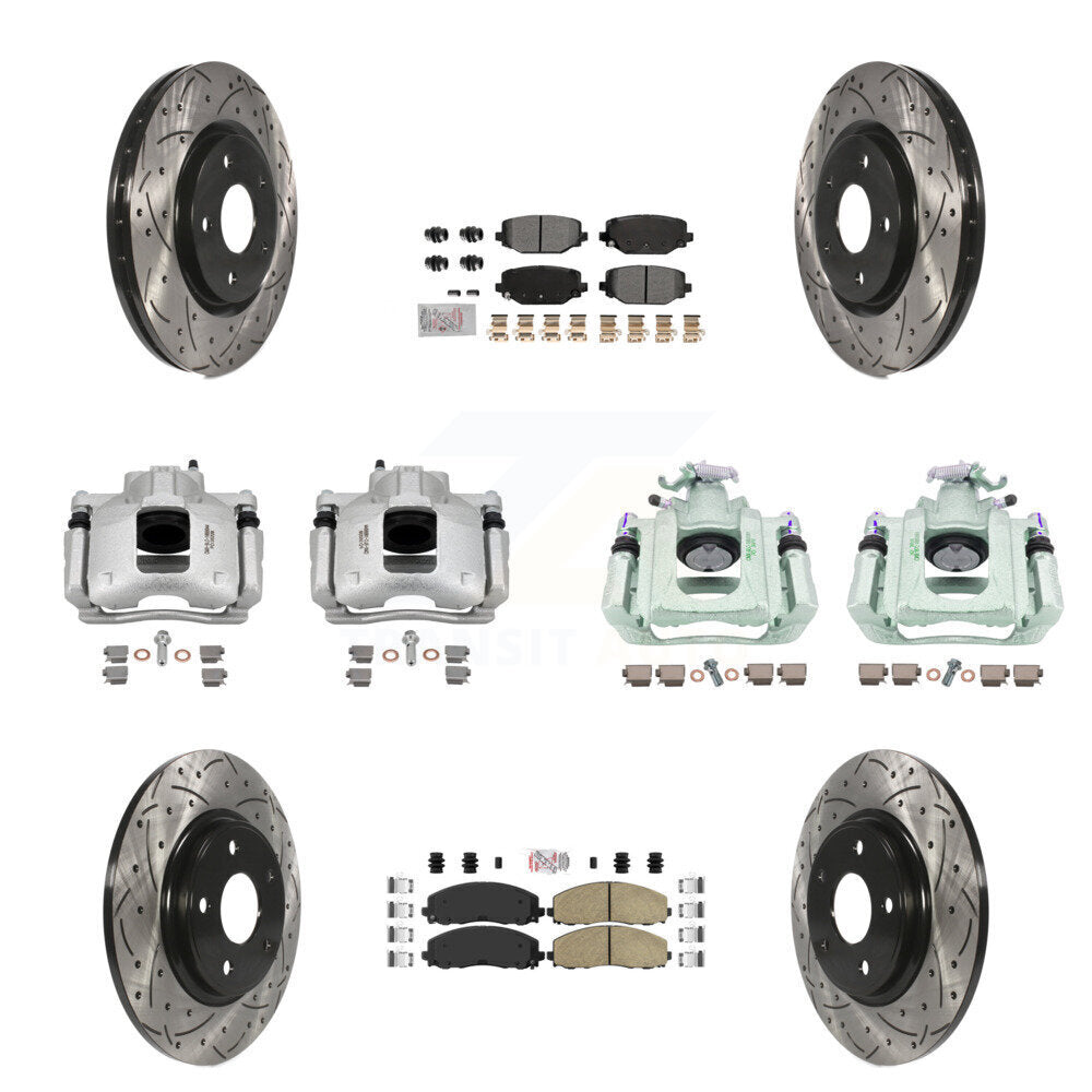 Transit Auto KCD-101216N Disc Brake Kit for 2012 Ram C/V - Front and Rear product image