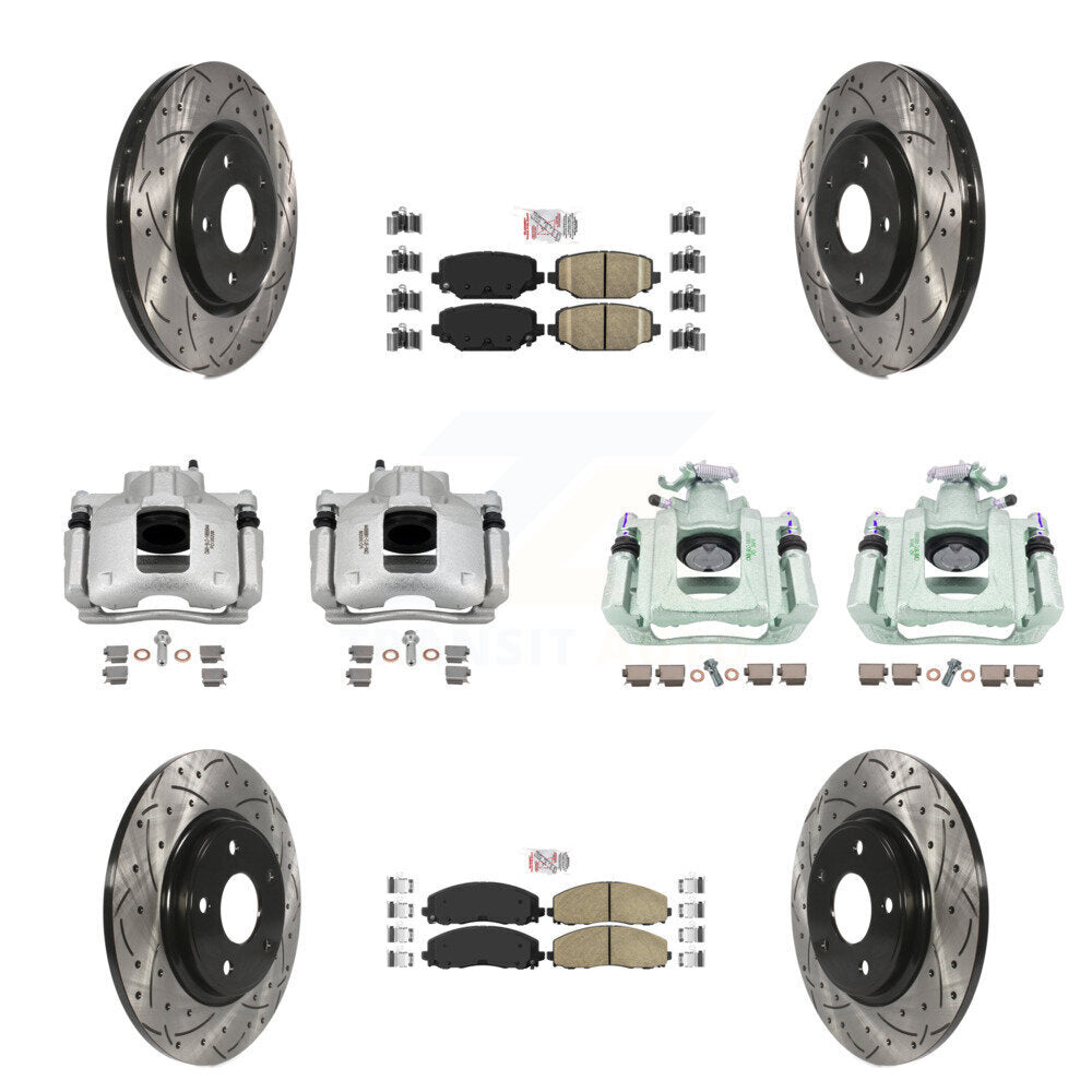 Transit Auto KCD-101221N Disc Brake Kit for 2012 Ram C/V - Front and Rear product image