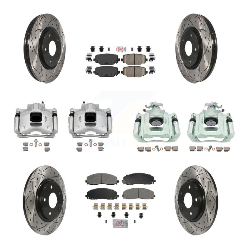 Transit Auto KCD-101223N Disc Brake Kit for 2012 Ram C/V - Front and Rear product image