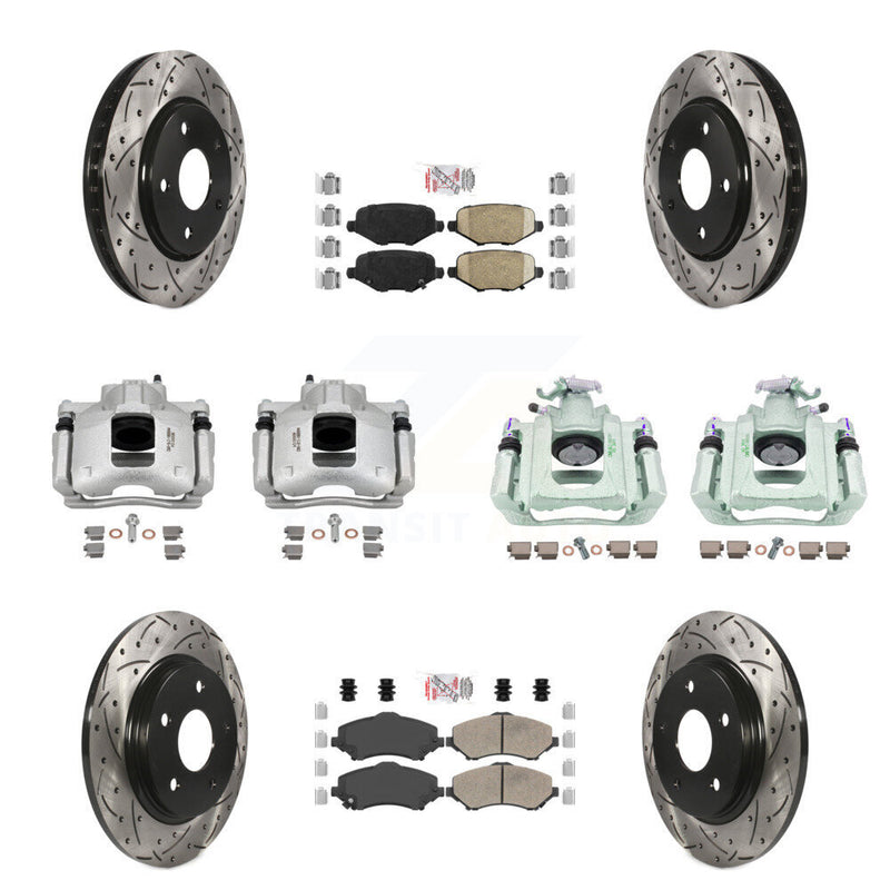 Transit Auto KCD-101226N Disc Brake Kit for 2012 Ram C/V - Front and Rear product image