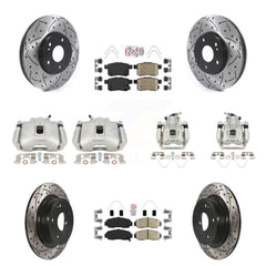 Transit Auto KCD-101229N Disc Brake Kit for 2008-2014 Honda Accord, Acura TSX - Front and Rear product image
