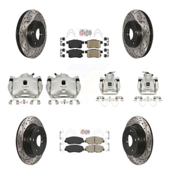 Transit Auto KCD-101233N Disc Brake Kit for 2008-2012 Honda Accord - Front and Rear product image